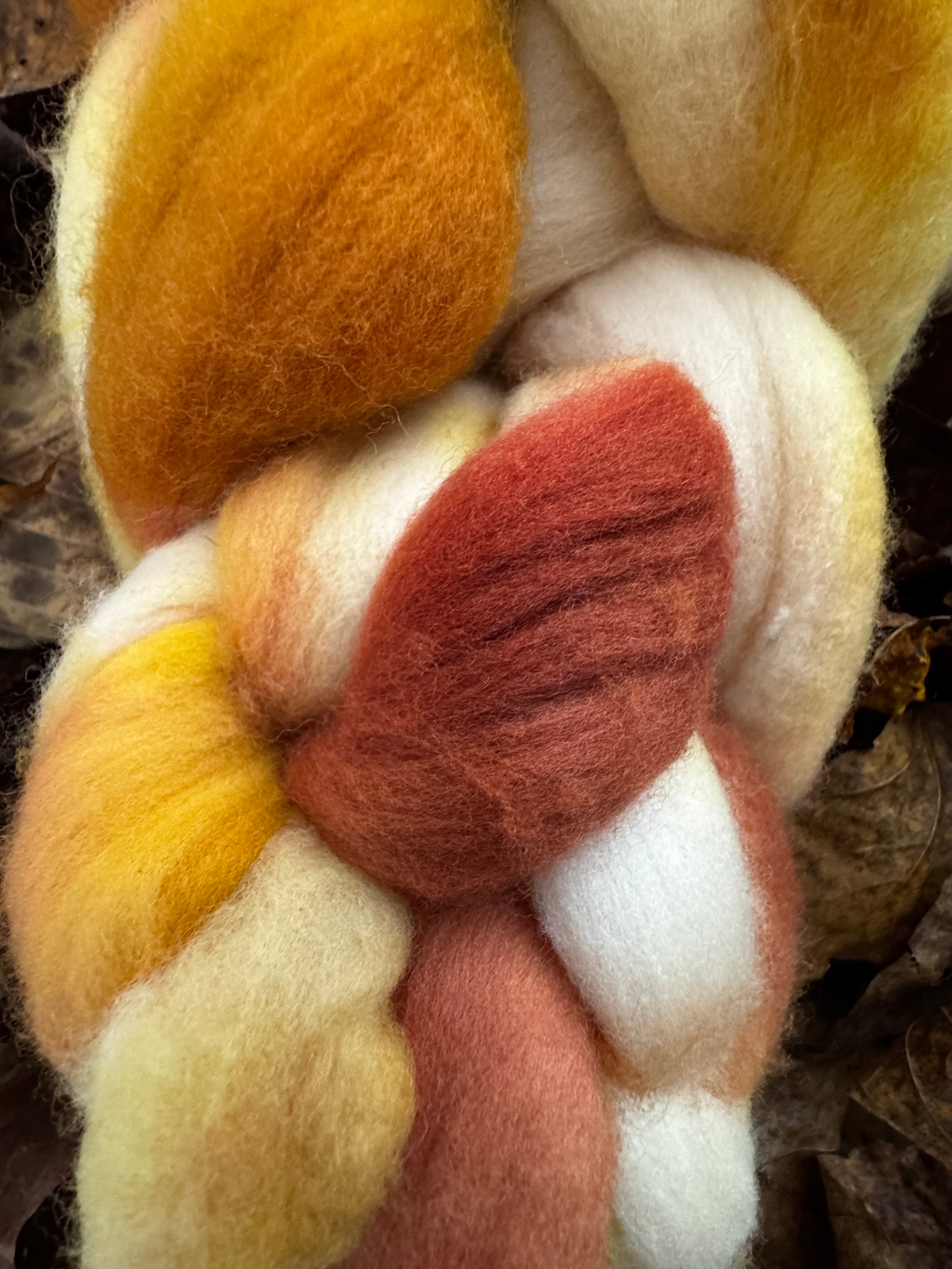 Safe Haven in Autumn No. 7 more rusty ochre